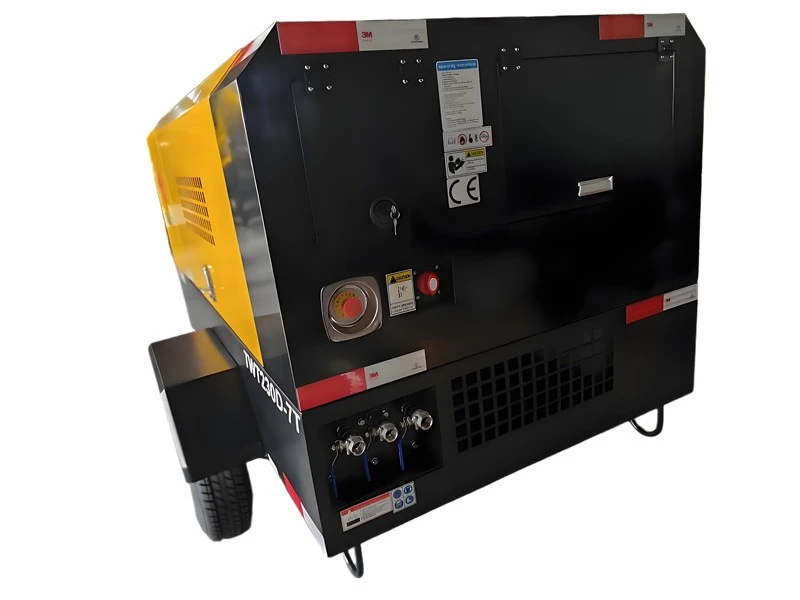 Trailer-mounted-air-compressor