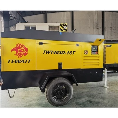 Буксируемый воздушный компрессор TEWATT
